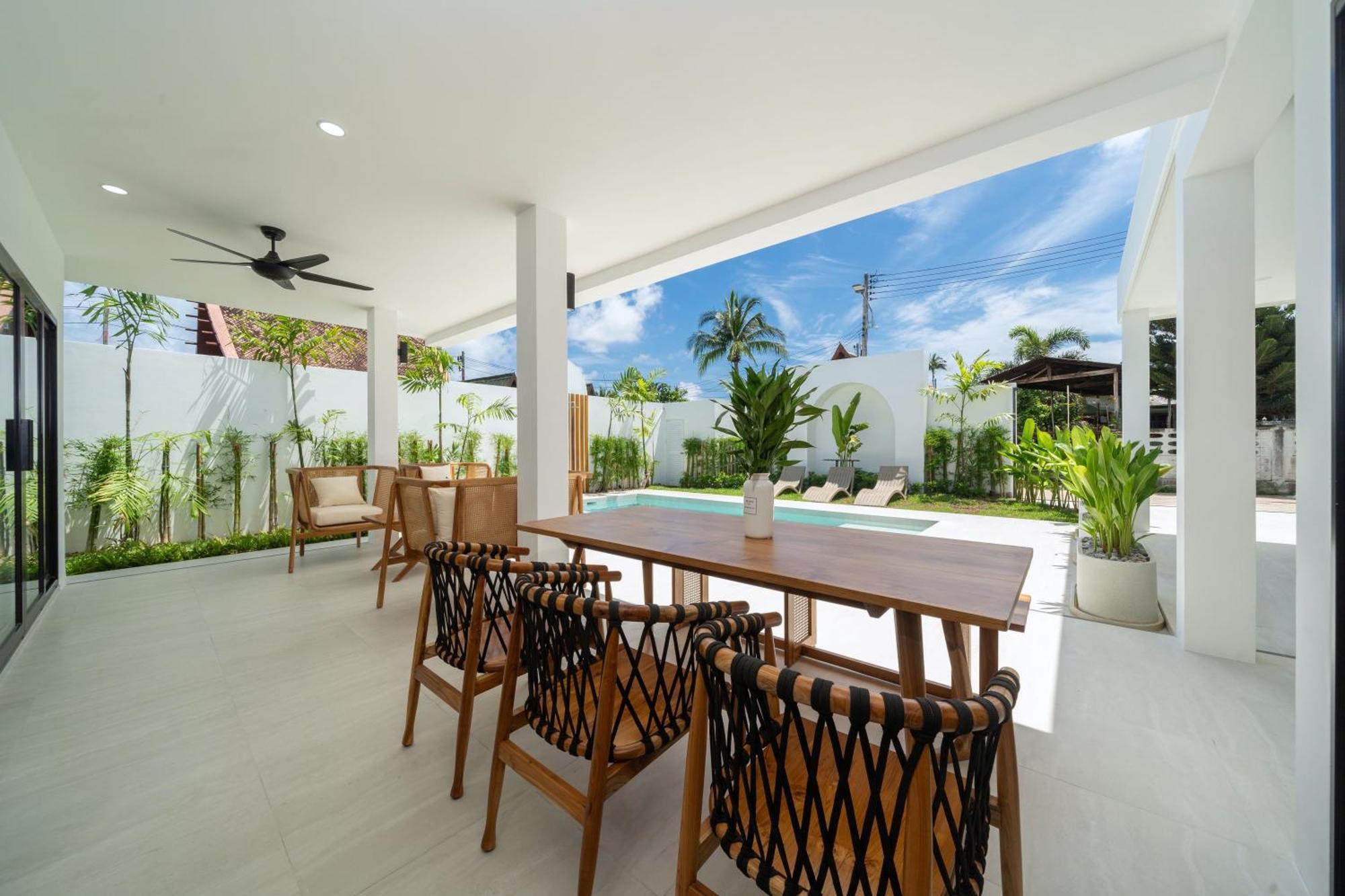 Brand New 4Br Balinese Style Pool Villa Kaia Just 5 Min Drive From Naiharn Beach Rawai ภายนอก รูปภาพ